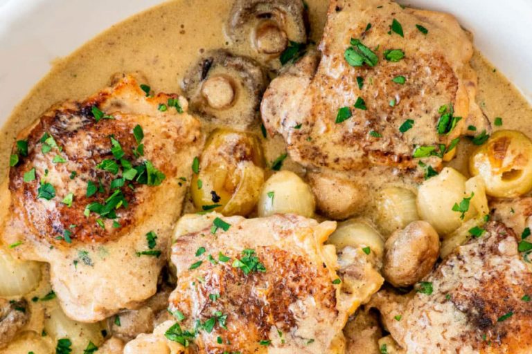 Read more about the article Chicken Fricasse